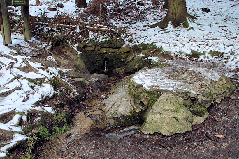 Studánka Barborka a Vitulka